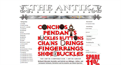 Desktop Screenshot of antik-group.com